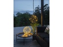 Star Trading System LED Kugel 35 cm Ø, Schwarz