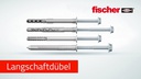 Fischer Langschaftdübel FUR 10x135 SS, 4 Stück