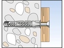 Fischer Universaldübel  UX 8 x 50 R S mit Rand, 5 Stück
