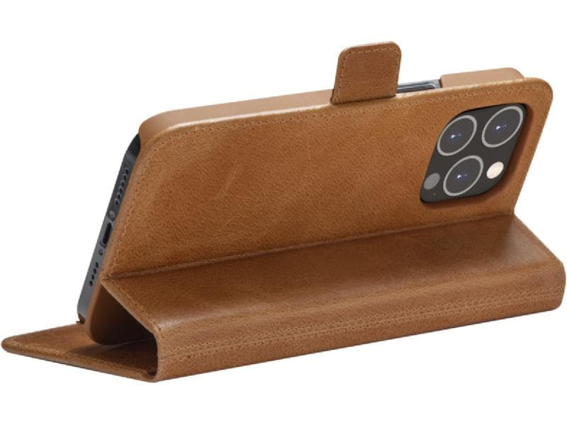 dbramante1928 Book Cover Copenhagen Slim iPhone 14 Pro Braun