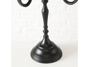 Boltze Kerzenständer Victoria 40 cm, Schwarz