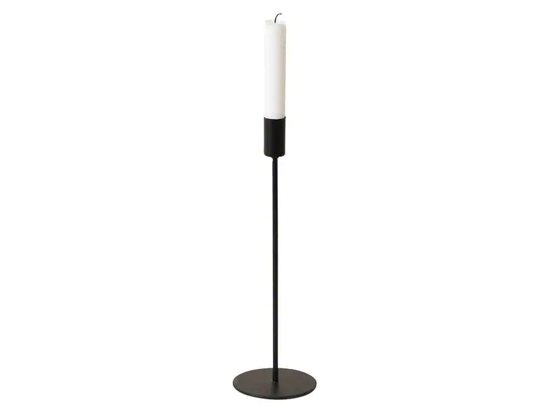 Esmée Kerzenständer für Stabkerzen Schwarz