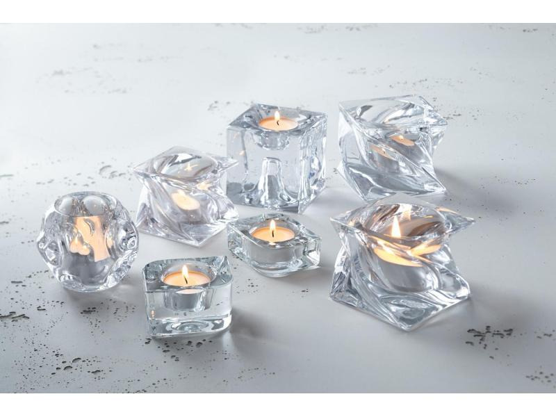 Leonardo Teelichthalter Volare 7, 6,5 cm 6 Stück, Transparent