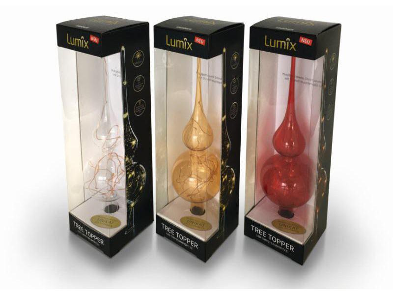 Lumix LED Baumspitze 29 cm Transparent