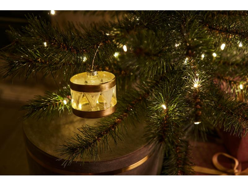 Sirius LED Baumschmuck Elly Trommel, Gold