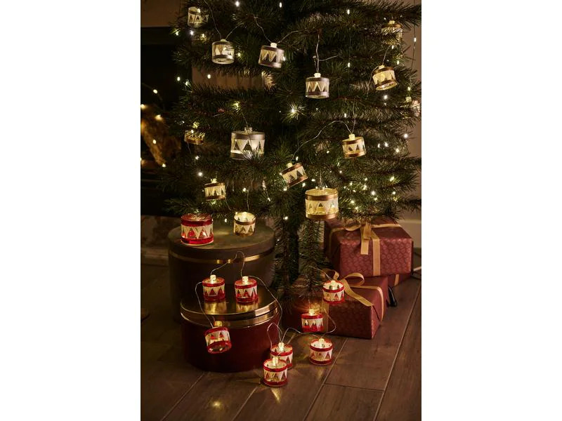 Sirius LED Baumschmuck Elly Trommel, Gold