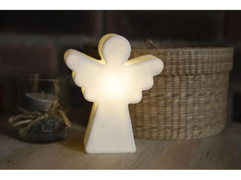 8 Seasons Design LED Shining Angel Micro, Weiss