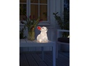 Konstsmide LED-Figur Kaninchen 22 cm, Klar