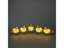 Konstsmide LED-Figur Acryl Vögel, 5er Set