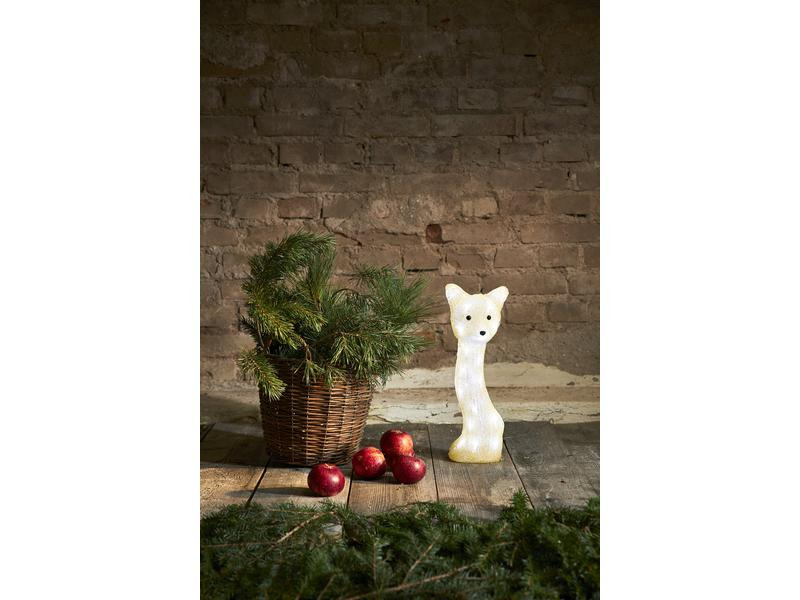 Star Trading LED-Figur Crystalo Fuchs 30 LED, 41.5 cm, outdoor
