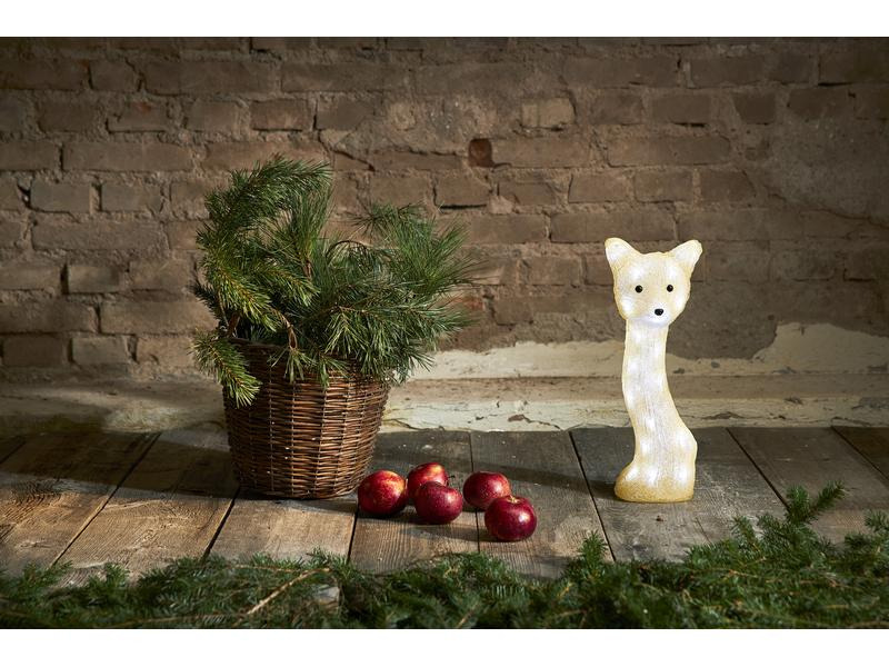 Star Trading LED-Figur Crystalo Fuchs 30 LED, 41.5 cm, outdoor