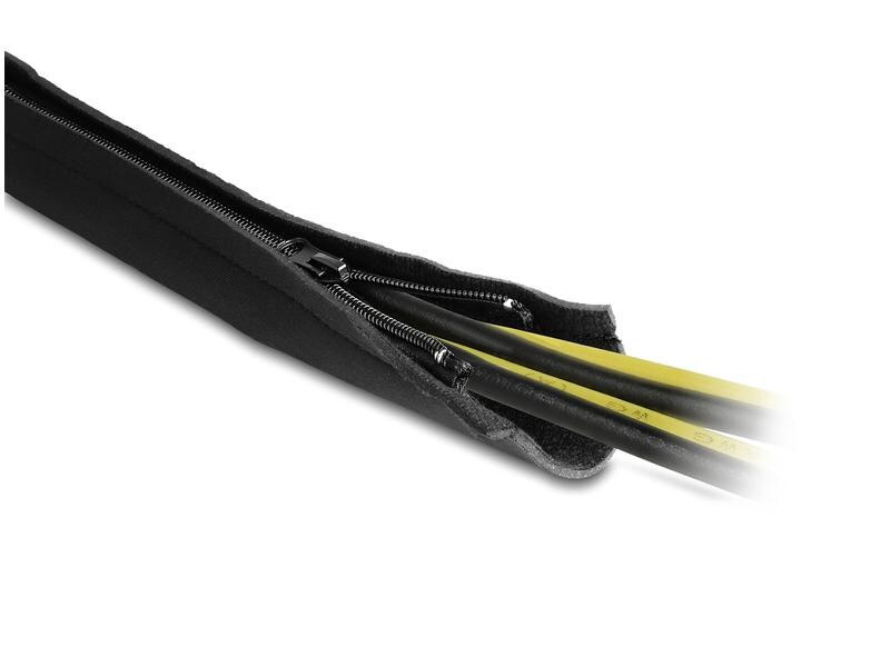Delock Kabelschlauch mit Reissverschluss 1.5 m x 100 mm Schwarz