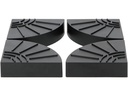 Esschert Design Blumentopffüsse 4er-Set, Schwarz