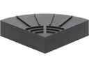 Esschert Design Blumentopffüsse 4er-Set, Schwarz