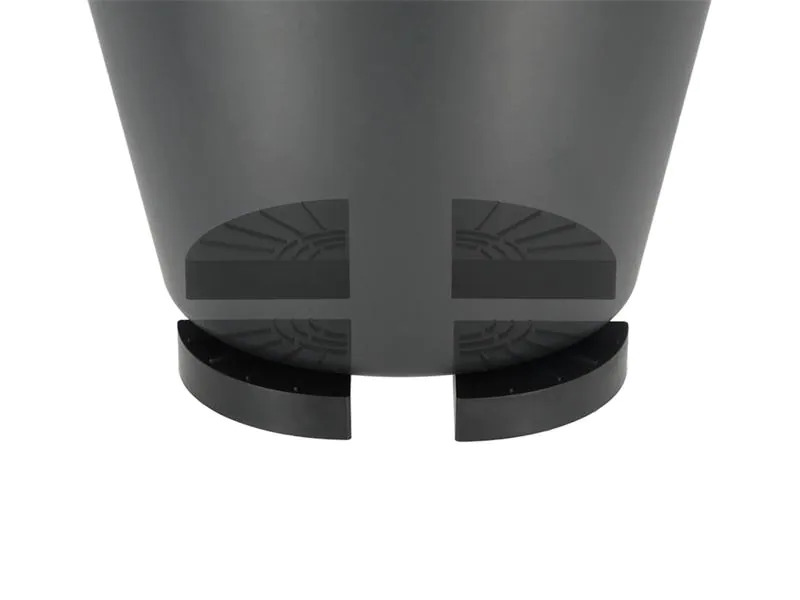 Esschert Design Blumentopffüsse 4er-Set, Schwarz