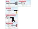 Tox-Dübel Hohlraumdübel  Acrobat M8x55 mm, SW13, 2 Stück