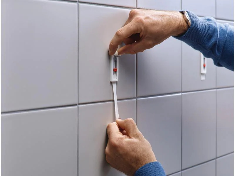 tesa Klebeschraube 3 kg für Fliesen + Metall, verstellbar
