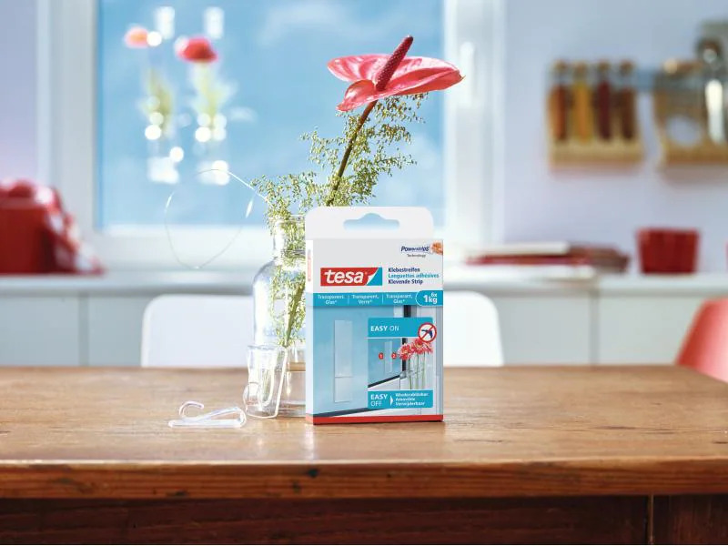 tesa Klebestreifen 1 kg für transparente Flächen