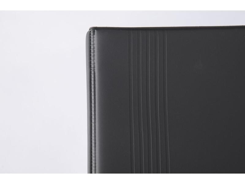 Sigel Ringbuch für Visitenkarten, 2-reihig, Schwarz