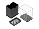 WMF Fritteuse Küchenminis Fryer &amp; Dicer, , Schwarz/Silber