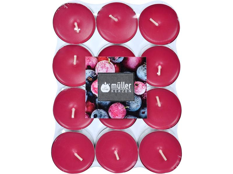 müller Kerzen Duft-Lichte Wild Berries 24 Stück