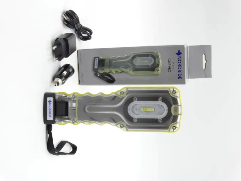 Nordride Handleuchte Grip Pro 350 Lumen, IP65, mit Magnet