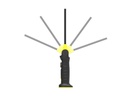 Nordride Handleuchte Line Light 1000 Lumen, IP65, mit Magnet