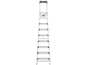 Hailo Stehleiter L80 Comfort Line 8 Stufen
