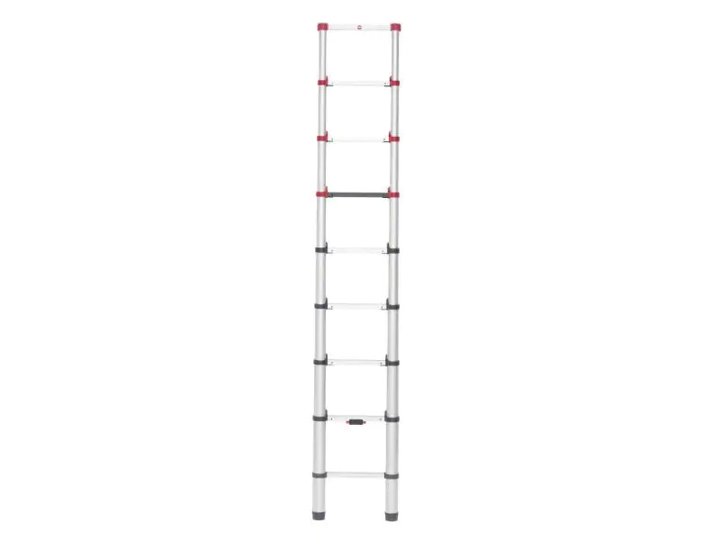 Hailo Teleskop-Anlegeleiter T80 Flexline 260 9 Stufen
