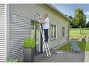 Hailo Teleskop-Anlegeleiter T80 Flexline 260 9 Stufen