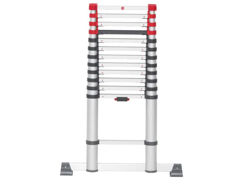 Hailo Teleskop-Anlegeleiter T80 Flexline 380 13 Stufen
