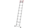 Hailo Teleskop-Anlegeleiter T80 Flexline 380 13 Stufen