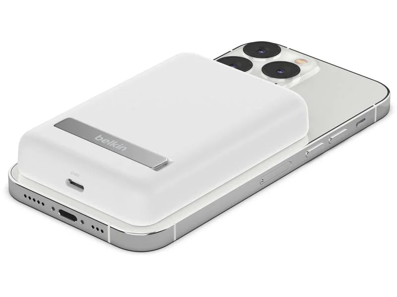 Belkin Powerbank Boost Charge kabellos 5000 mAh Weiss