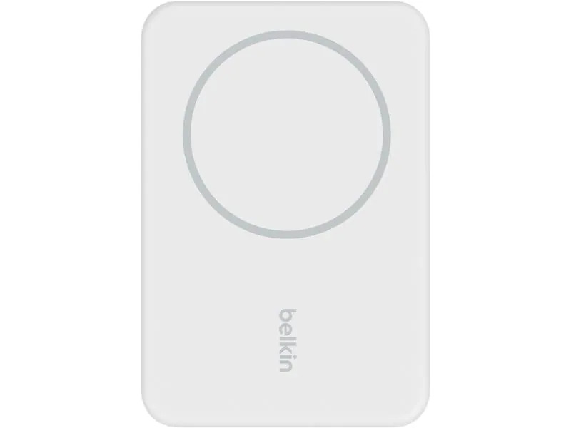 Belkin Powerbank Boost Charge kabellos 5000 mAh Weiss