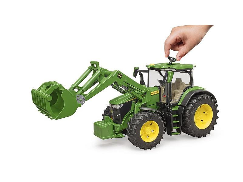 Bruder Spielwaren Landwirtschaftsfahrzeug John Deere 7R 350 mit Frontlader