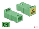 Delock LWL-Kupplung SC – SC Simplex Singlemode 4 Stück