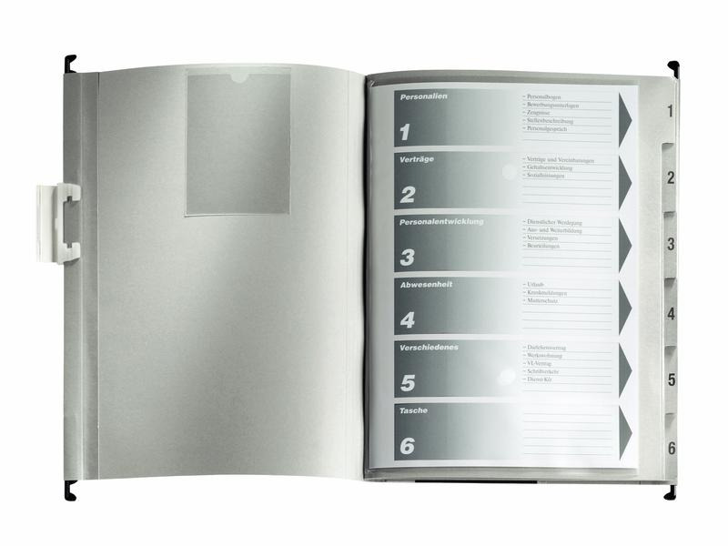 Leitz Hängeregister Personal Grau, 15 Stück
