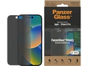 Panzerglass Displayschutz Classic Fit Privacy iPhone 14 Pro