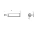 Weller Ersatzlötkolben WXP 120 Set, 120W