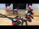 Bessey Einhandzwinge EZ, 2 Stück, 110 mm