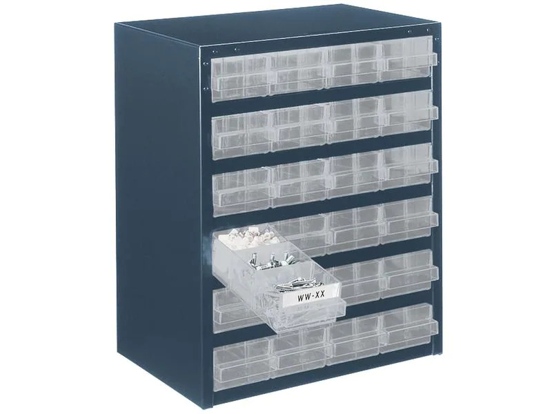 Raaco Stahlmagazin 250/24-1 24 Schubladen