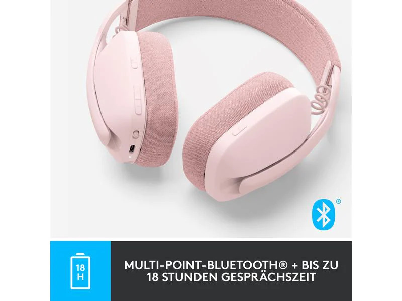 Logitech Headset Zone Vibe 100 Rosa