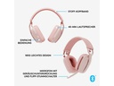 Logitech Headset Zone Vibe 100 Rosa