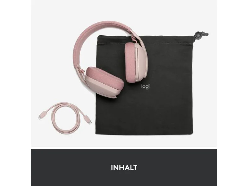 Logitech Headset Zone Vibe 100 Rosa