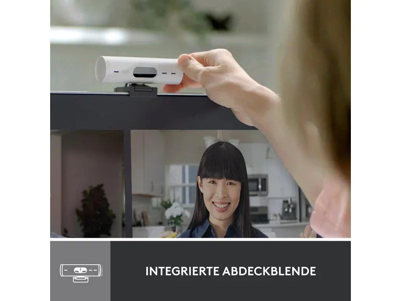 Logitech Webcam Brio 500 Weiss