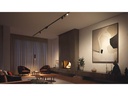 Philips Hue LED Schienenspot Perifo Basis-Set, 3 x 5.2 W, Schwarz