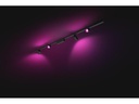 Philips Hue LED Schienenspot Perifo Basis-Set, 4 x 5.2 W, Schwarz