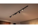 Philips Hue LED Schienenspot Perifo Basis-Set, 4 x 5.2 W, Schwarz