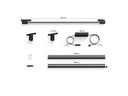 Philips Hue LED Schienenspot Perifo Basis-Set, Spots+Tube XL,Schwarz