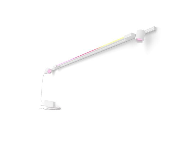 Philips Hue LED Schienenspot Perifo Basis-Set, Spots+Tube XL,Weiss